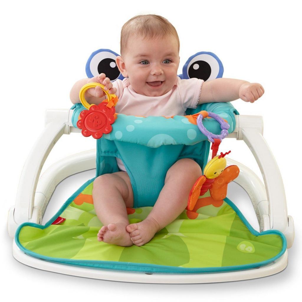 Кресло-качалка Fisher-Price Лягушонок (BFB12)