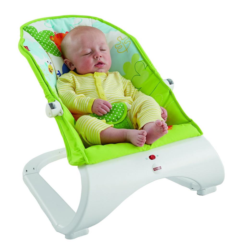 Кресло-качалка Fisher-Price Тропические друзья (CJJ79)