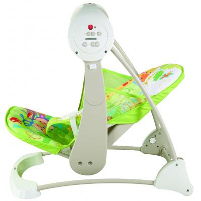 Кресло-качалка Fisher-Price Тропические друзья Умное качание (CCN92)
