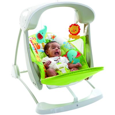 Кресло-качалка Fisher-Price Тропические друзья Умное качание (CCN92)