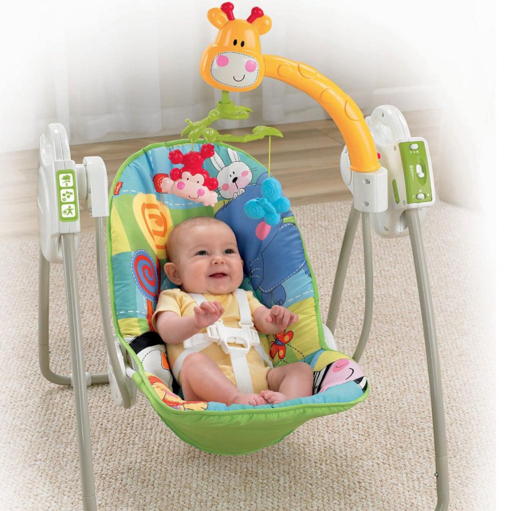 Кресло-качалка Fisher-Price Жираф (X6146)