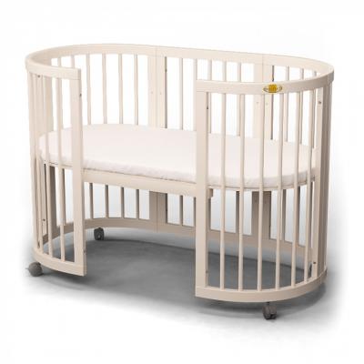Кроватка Ingvart SMART BED ROUND сл. кость (1721015)