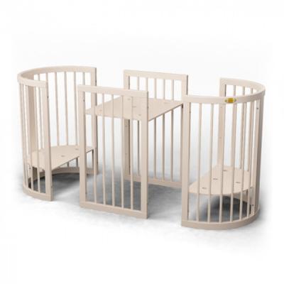 Кроватка Ingvart SMART BED ROUND сл. кость (1721015)