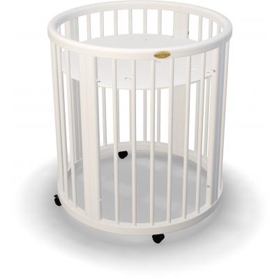 Кроватка Ingvart Smartbed Plus Round молочный (4739001)