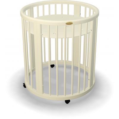 Кроватка Ingvart Smartbed Plus Round сл. кость (4731015)