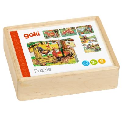 Кубики Goki Ферма (57878G)