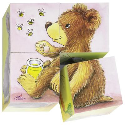 Кубики Goki Зверюшки (57056)