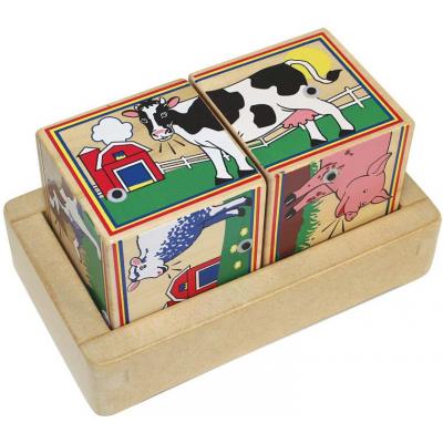 Кубики Melissa&Doug Ферма звуковые (MD1196)