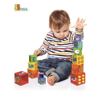 Кубики Viga Toys Пирамидка (59461)