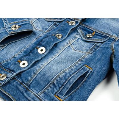 Куртка Breeze джинсовая с сердцем перевертышем (OZ-18816-128G-blue)