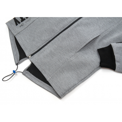 Куртка дитяча Blueland вітровка з капюшоном (10760-146B-gray)