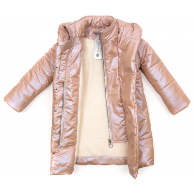 Куртка дитяча Brilliant пальто "Rozi" (21706-122G-pink)