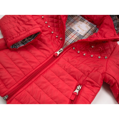 Куртка дитяча Verscon стеганая (3174-110G-red)