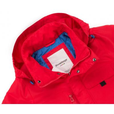 Куртка Snowimage парка с капюшном (SICMY-P402-164B-red)