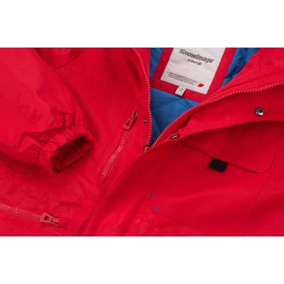 Куртка Snowimage парка с капюшном (SICMY-P402-164B-red)