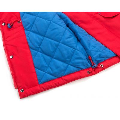 Куртка Snowimage парка с капюшном (SICMY-P402-164B-red)
