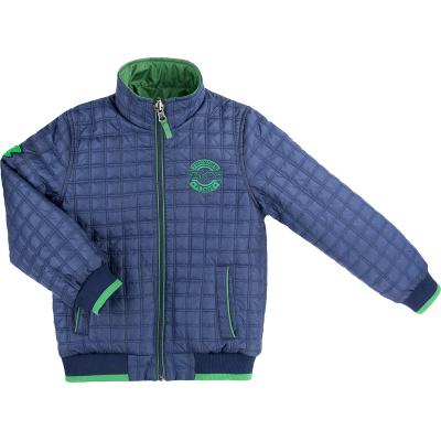 Куртка Verscon двухсторонняя синяя и зеленая (3278-128B-blue-green)