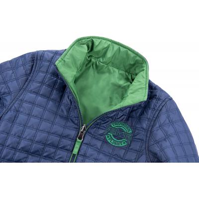 Куртка Verscon двухсторонняя синяя и зеленая (3278-140B-blue-green)