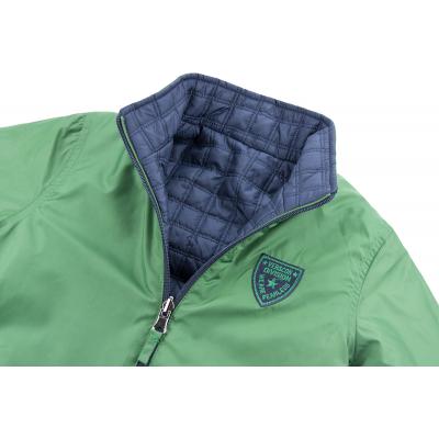 Куртка Verscon двухсторонняя синяя и зеленая (3278-140B-blue-green)