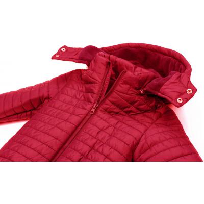 Куртка Verscon с капюшоном стеганая (3379-104G-red)