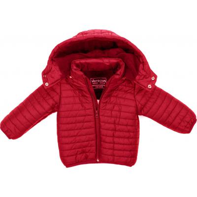 Куртка Verscon с капюшоном стеганая (3379-80G-red)