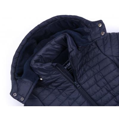 Куртка Verscon с капюшоном стеганая (3379-92B-blue)
