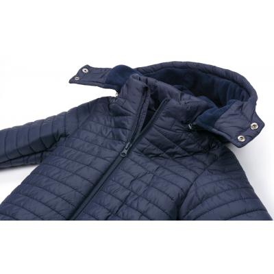 Куртка Verscon с капюшоном стеганая (3379-92B-blue)