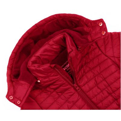 Куртка Verscon с капюшоном стеганая (3379-98G-red)