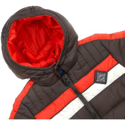 Куртка Verscon с оранжевой полосой (2663-98B-brown)