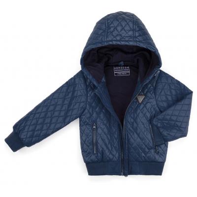 Куртка Verscon стеганая с капюшоном (3440-128B-blue)