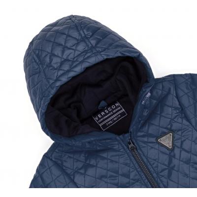 Куртка Verscon стеганая с капюшоном (3440-128B-blue)