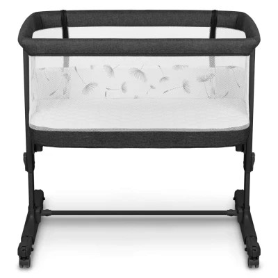 Ліжечко Lionelo приставне Aurora Grey Graphit (LO-AURORA GREY GRAPHITE)