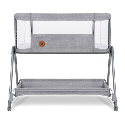 Ліжечко Lionelo приставне Luna Grey Concrete (LO-LUNA GREY CONCRETE)