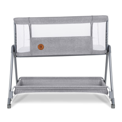 Ліжечко Lionelo приставне Luna Grey Concrete (LO-LUNA GREY CONCRETE)