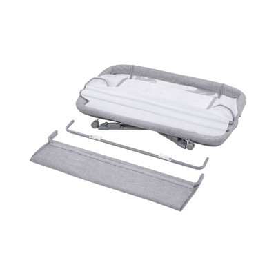 Ліжечко Lionelo приставне Luna Grey Concrete (LO-LUNA GREY CONCRETE)