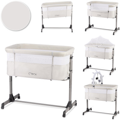 Ліжечко MoMi Revo Light grey (LOZE00022)