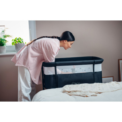 Ліжечко MoMi Revo Light grey (LOZE00022)