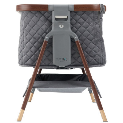 Ліжечко Tutti Bambini CoZee Luxe dark gray (211208/6506)