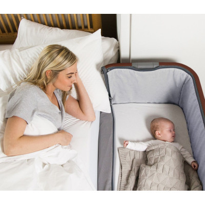 Ліжечко Tutti Bambini CoZee Luxe dark gray (211208/6506)