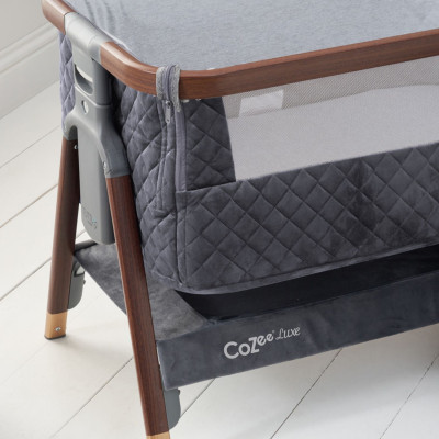 Ліжечко Tutti Bambini CoZee Luxe dark gray (211208/6506)