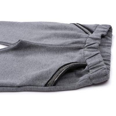 Лосины Breeze с декоративными молниями (9956-140G-gray)