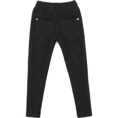 Лосины Breeze в рубчик с карманчиком (9842-122G-black)