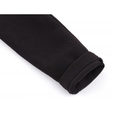 Лосины Breeze в рубчик с карманчиком (9842-122G-black)