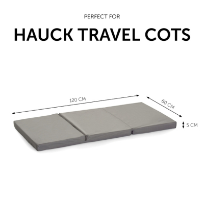 Матрас для детской кроватки Hauck складной Sleeper Grey (89092-9)