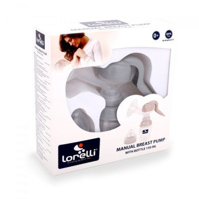 Молокоотсос Lorelli механический grey (10220360001)