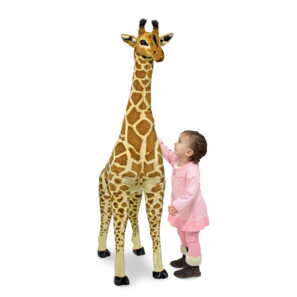 Мягкая игрушка Melissa&Doug Огромный плюшевый жираф, 1,40 м (MD2106)
