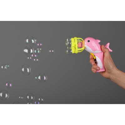 Мыльные пузыри Same Toy Bubble Gun Дельфин розовый (802Ut-2)