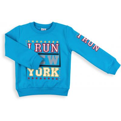 Набір дитячого одягу Breeze "I RUN NEW YORK" (8278-92B-blue)