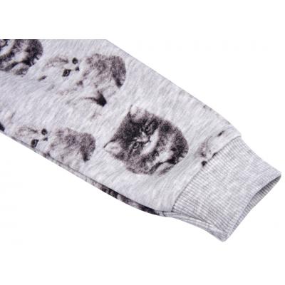 Набор детской одежды Breeze кофта и брюки серый меланж (7874-104G-gray)