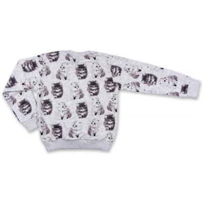 Набор детской одежды Breeze кофта и брюки серый меланж (7874-98G-gray)